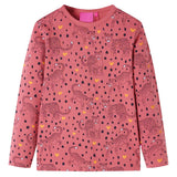 VidaXL børnepyjamas med lange ærmer 104 old pink
