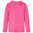 VidaXL børneskjorte med lange ærmer rib 92 lys pink