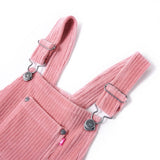 VidaXL børnehavekjole 92 fløjl lys pink