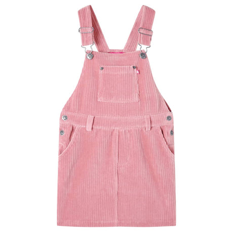 VidaXL børnehavekjole 116 fløjlsbukser lys pink