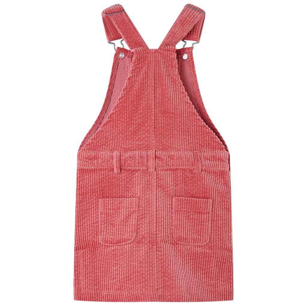 VidaXL Børnehavekjole 140 fløjlsfarvet pink