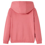 VidaXL Børnetrøje med hætte 116 old pink