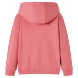 VidaXL børnetrøje med hætte 128 old pink
