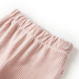 VidaXL Børnebukser 104 fløjl Lys pink