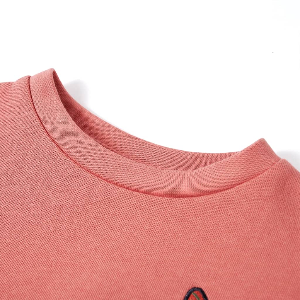 VidaXL børnetrøje blokdesign 104 pink