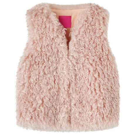 VidaXL børne cardigan kunstig pels 92 lys pink