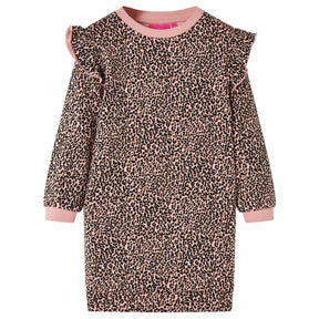 VidaXL børnekjole 104 medium pink