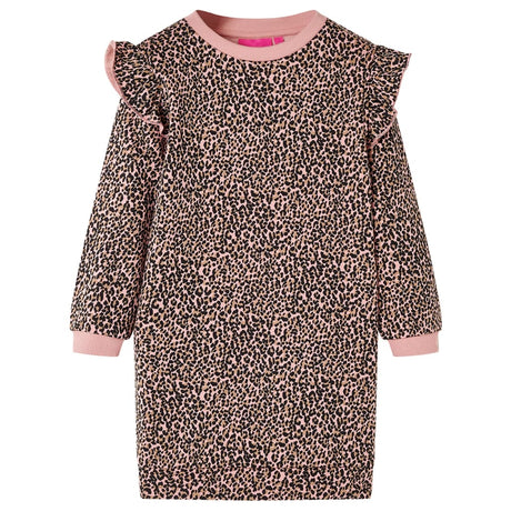 VidaXL børnekjole 104 medium pink