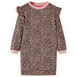 VidaXL børnekjole 116 medium pink