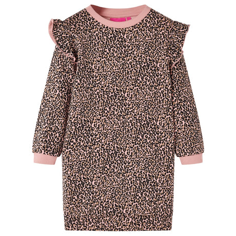 VidaXL børnekjole 116 medium pink