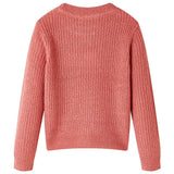 VidaXL Børnetrøje strikket 92 medium pink