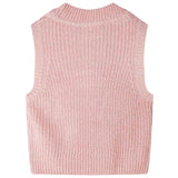 VidaXL børnespencer strikket 92 lys pink