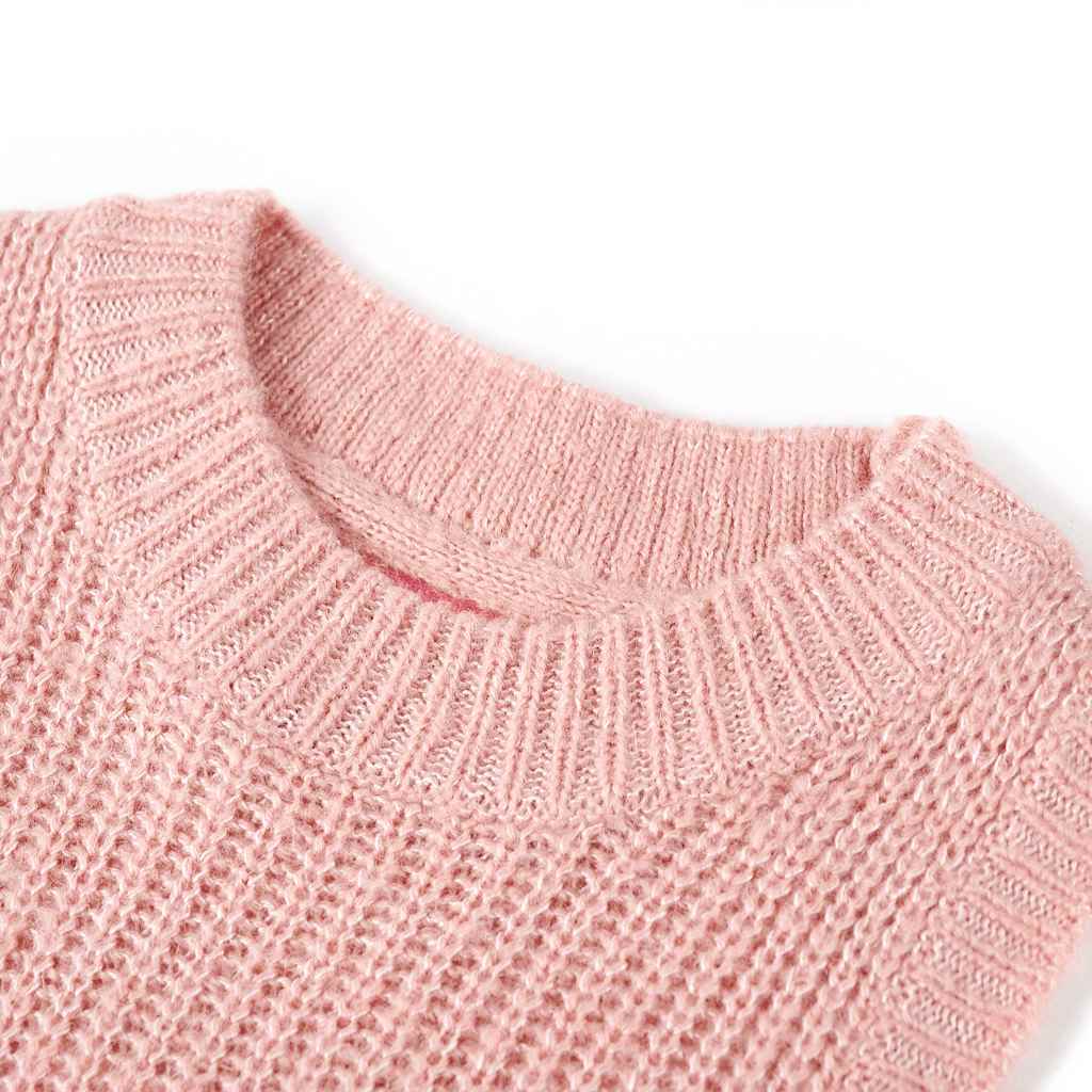 VidaXL børnespencer strikket 92 lys pink