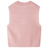 VidaXL Børnespencer strikket 140 lys pink