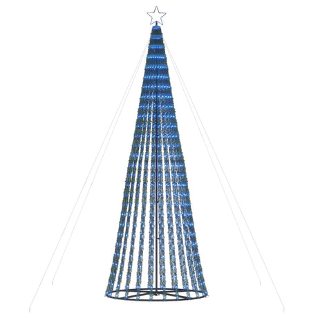 Vidaxxl LED juletræ 688 LEDs 300 cm blå