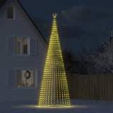 Vidaxxl LED juletræ 1544 LEDs 500 cm varm hvid