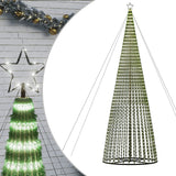 Vidaxxl LED juletræ 1544 LEDs 500 cm kold hvid