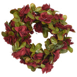 Vidaxx blomsterguirlander 6 stk 250 cm vinrød