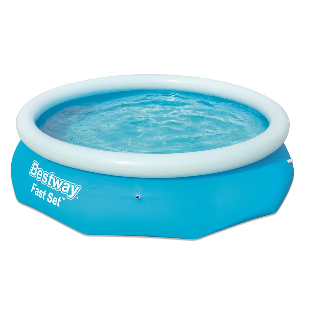 Bestway fast set swimmingpool oppustelig rund 305x76 cm 57266
