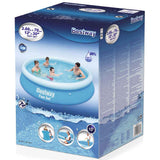Bestway fast set swimmingpool oppustelig rund 366x76 cm 57273
