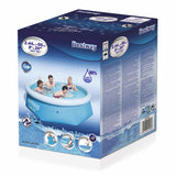 Bestway hurtigsæt swimmingpool oppustelig rund 244x66 cm