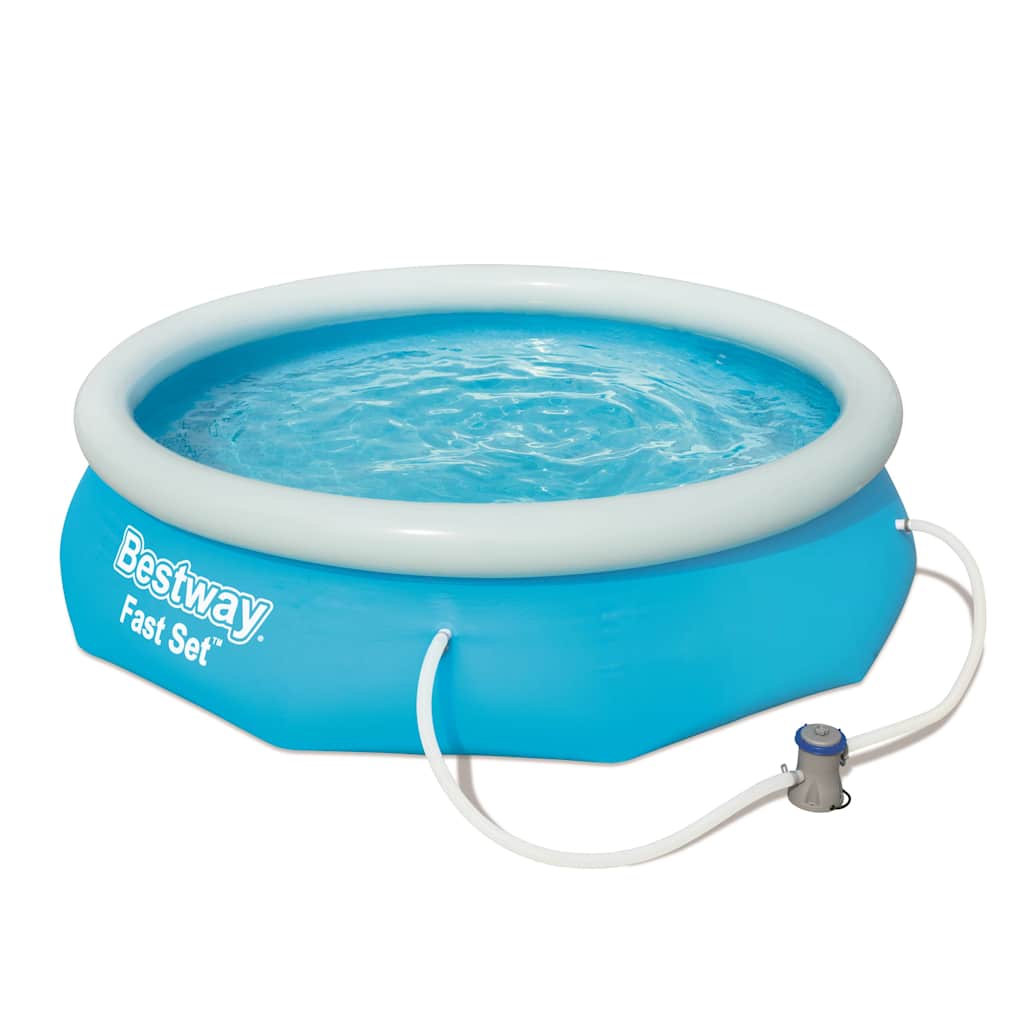 Bestway fast sæt svømmebassin sæt 305x76 cm 57270
