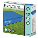 Bestway poolovertræk flowclear 221x150 cm