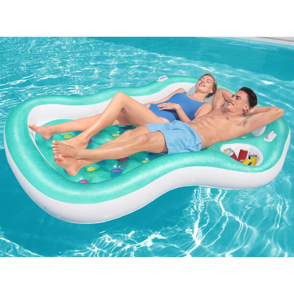 Bestway luftmadras dobbelt designer 224x174 cm