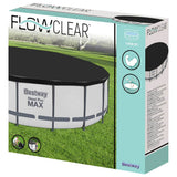 Bestway flowclear poolovertræk hurtigt sæt 555 cm