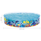 Bestway swimmingpool fill 'n fun odyssey 244x46 cm