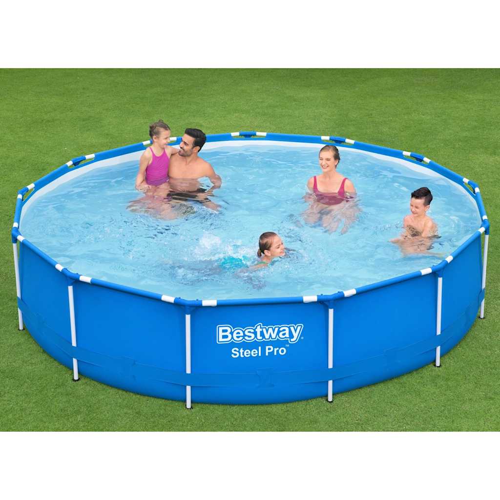 Bestway stål pro swimmingpool stel 396x84 cm