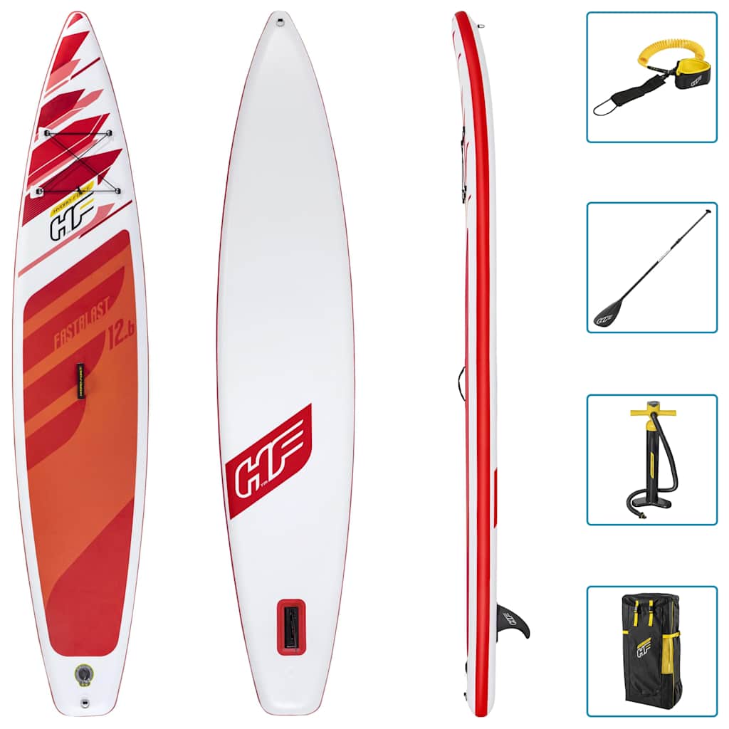 Bestway hydro-force sup fastblast tech sæt oppustelig 381x76x15 cm