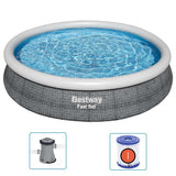 Bestway poolsæt rundt 366x76 cm