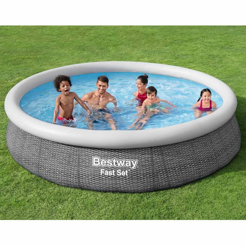 Bestway poolsæt rundt 366x76 cm