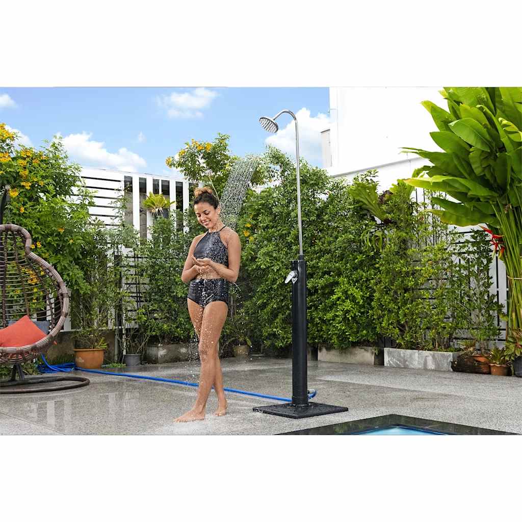 Bestway udendørs bruser solar flow 8 l sort