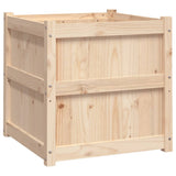 Vidaxx plantekasse 60x60x60 cm massivt fyrretræ