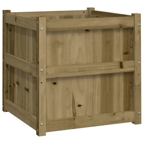Vidaxx plantekasse 60x60x60 cm imprægneret fyrretræ