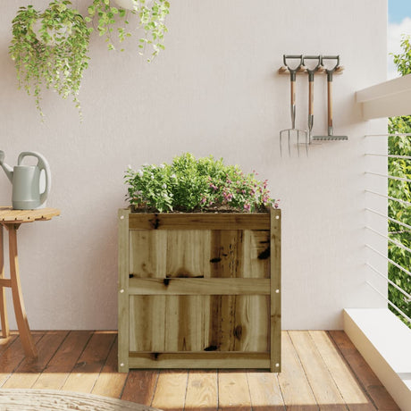 Vidaxx plantekasse 60x60x60 cm imprægneret fyrretræ