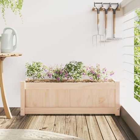 Vidaxx plantekasse 90x31x31 cm massivt fyrretræ