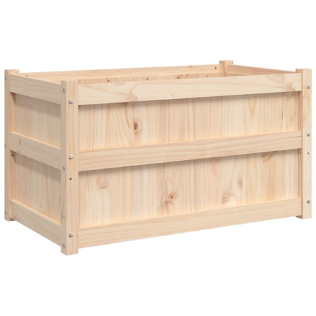 Vidaxx plantekasse 90x50x50 cm massivt fyrretræ
