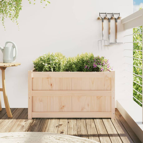 Vidaxx plantekasse 90x50x50 cm massivt fyrretræ