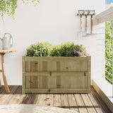 Vidaxx plantekasse 90x50x50 cm imprægneret fyrretræ
