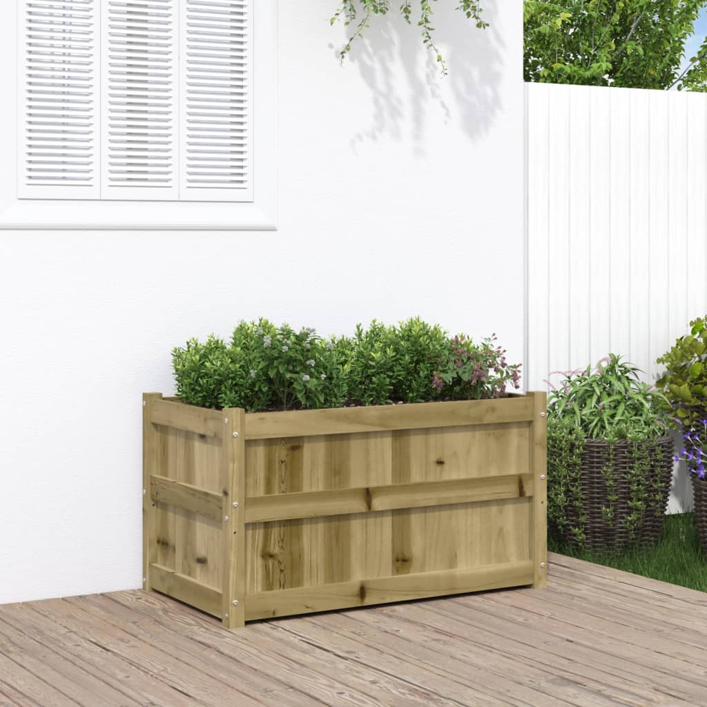 Vidaxx plantekasse 90x50x50 cm imprægneret fyrretræ