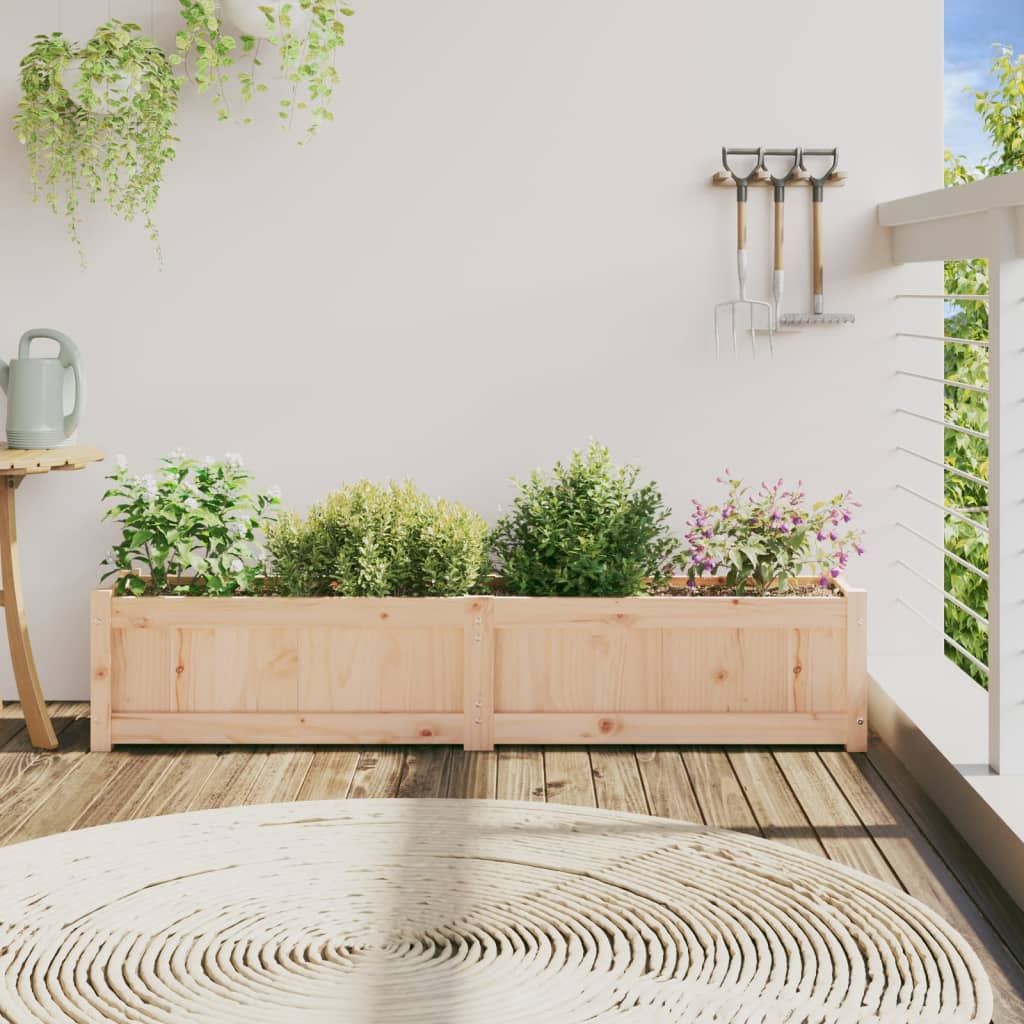 Vidaxx plantekasse 150x31x31 cm massivt fyrretræ