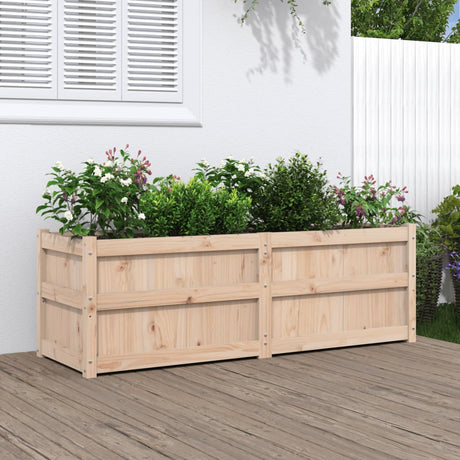 Vidaxx plantekasse 150x50x50 cm massivt fyrretræ