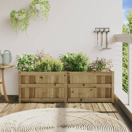 Vidaxx plantekasse 150x50x50 cm imprægneret fyrretræ