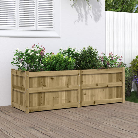 Vidaxx plantekasse 150x50x50 cm imprægneret fyrretræ