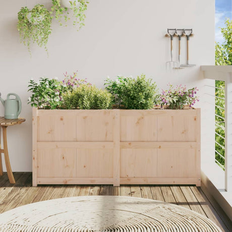 Vidaxx plantekasse 150x50x70 cm massivt fyrretræ