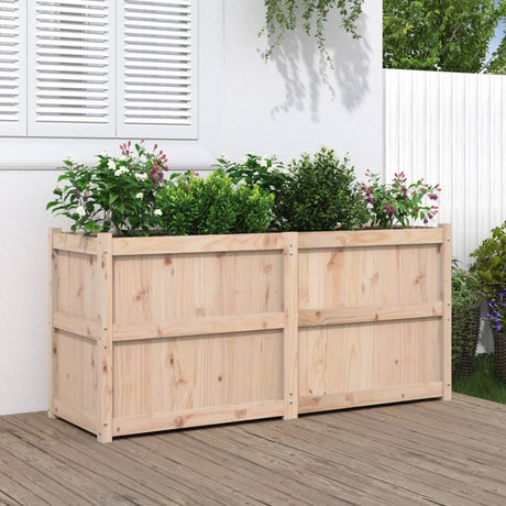 Vidaxx plantekasse 150x50x70 cm massivt fyrretræ