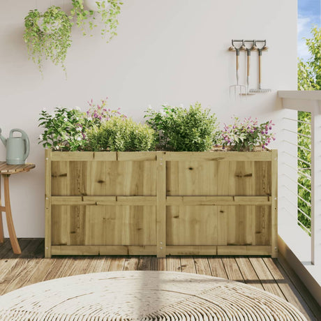 Vidaxx plantekasse 150x50x70 cm imprægneret fyrretræ